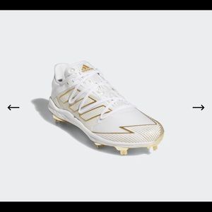 ADIZERO AFTERBURNER 7 GOLD CLEATS